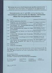 Medieninformation Bündner Allianz für Energieabgabe/Solarinitiative und eine nachhaltige WM 2003 in St. Moritz