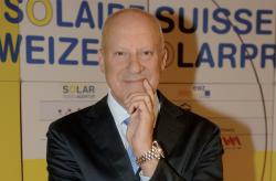Lord Norman Foster, Foster + Partners, Riverside, Hester Road, London, at the Swiss Solar Prize 2010 in Zurich.